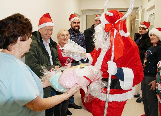 Mikołajkowe odwiedziny w