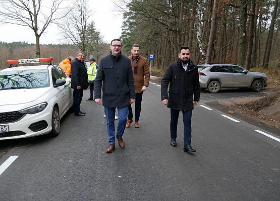 Odbiór przebudowanego odcinka