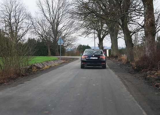 Odbiór przebudowanego odcinka