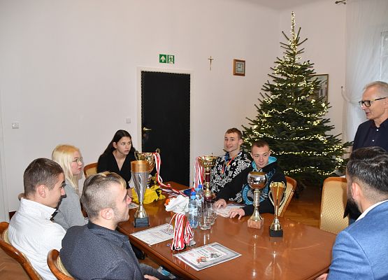 Spotkanie starosty ze