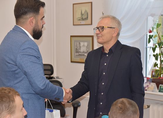 Spotkanie starosty ze