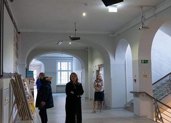 Odbiór inwestycji w I LO (test