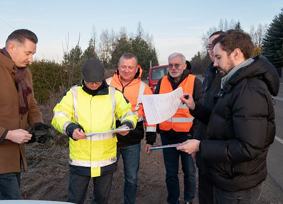 Przebudowa drogi w kierunku