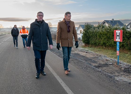 Przebudowa drogi w kierunku