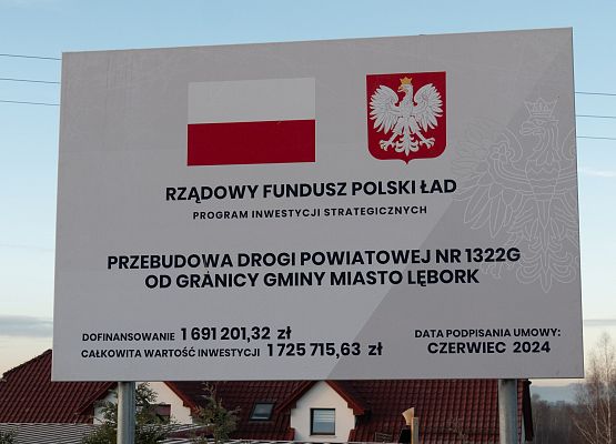 Przebudowa drogi w kierunku