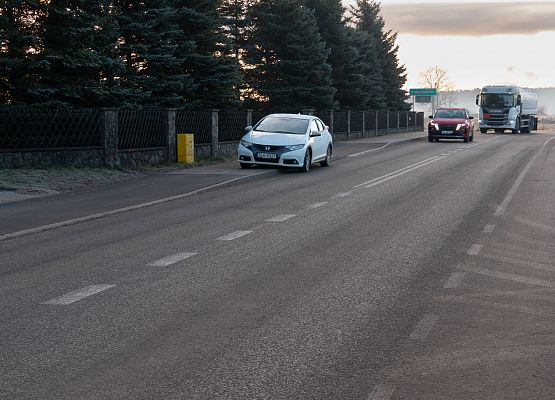 Przebudowa drogi w kierunku