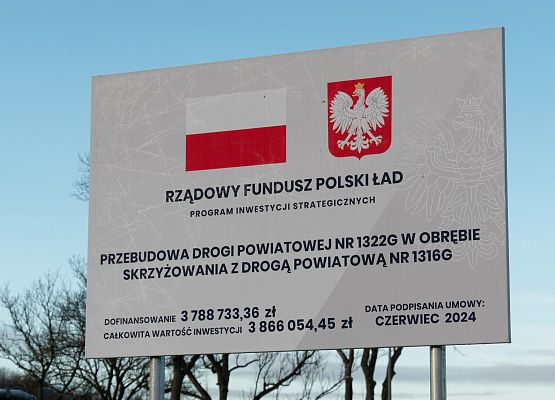 Przebudowa drogi w kierunku