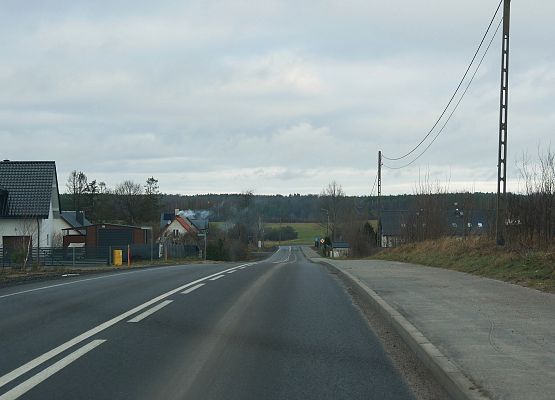 Przebudowa drogi w kierunku