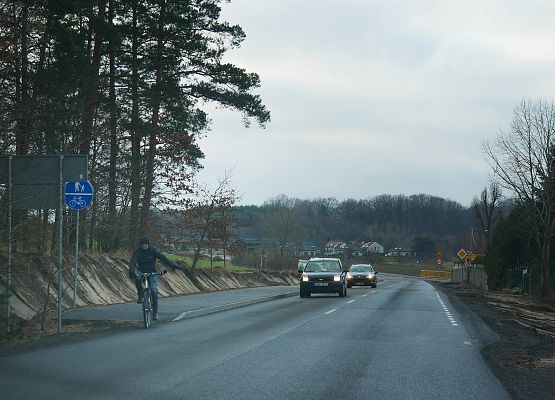 Przebudowa drogi w kierunku