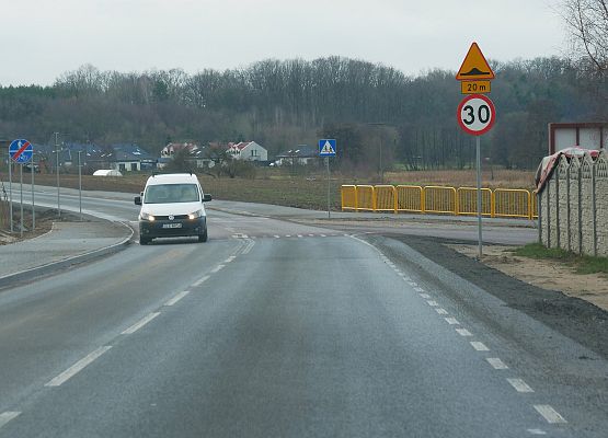 Przebudowa drogi w kierunku