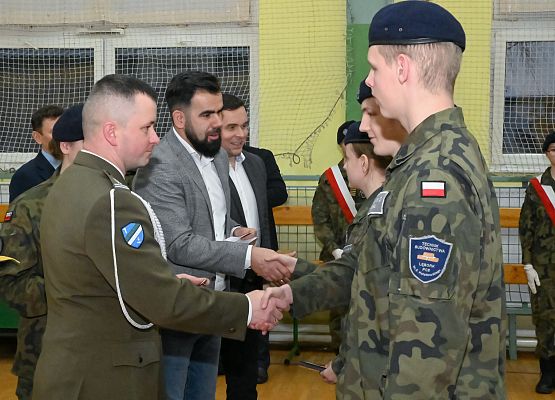 Uroczystość mianowania kadetów