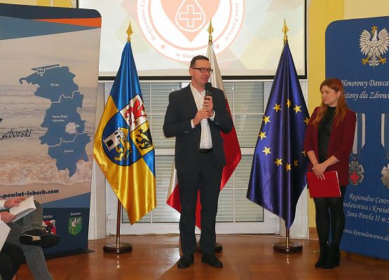 Uroczystość wręczenia w