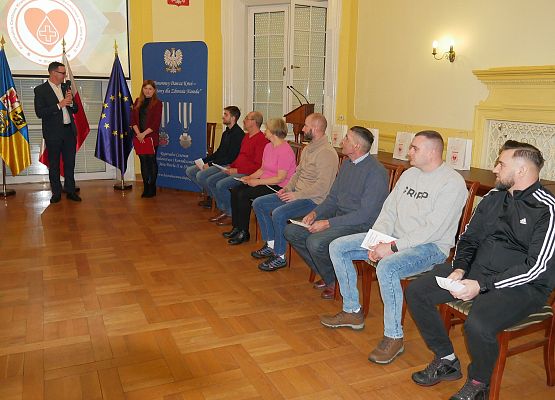 Uroczystość wręczenia w