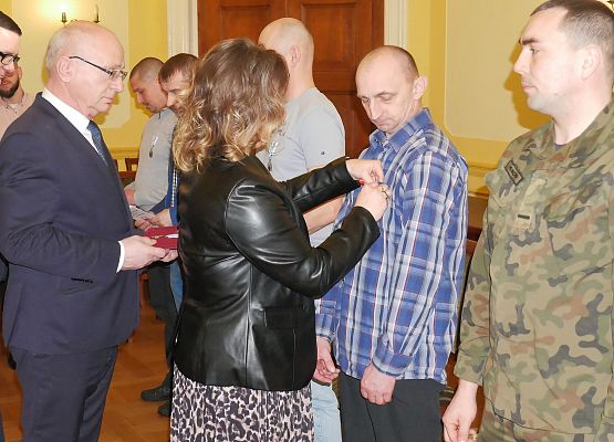 Uroczystość wręczenia w