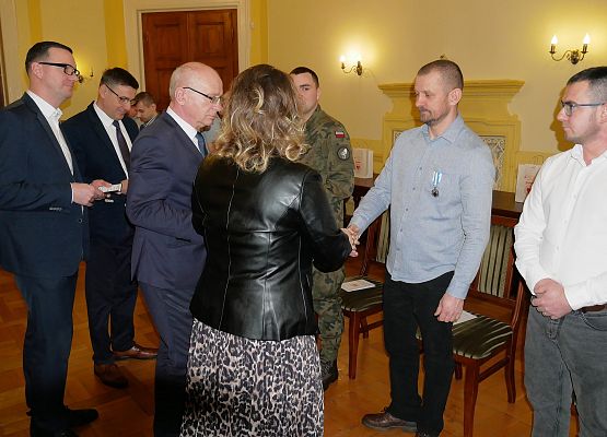 Uroczystość wręczenia w