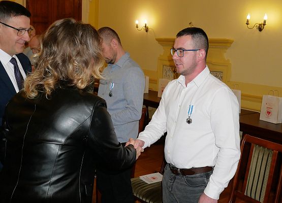 Uroczystość wręczenia w