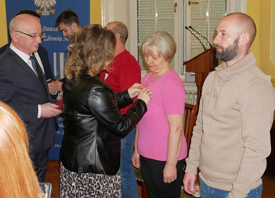 Uroczystość wręczenia w