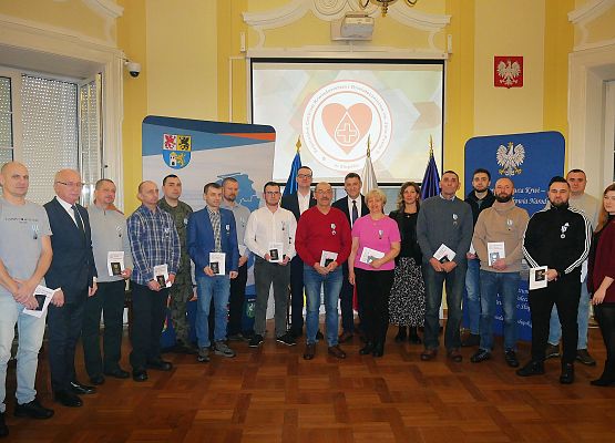 Uroczystość wręczenia w