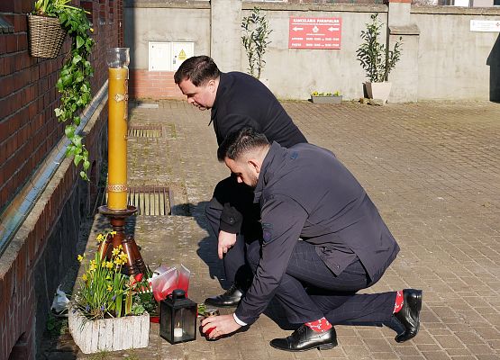 Uroczystości przy pamiątkowej