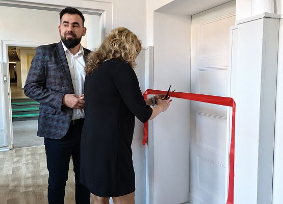 Otwarcie pomieszczenia APKI w