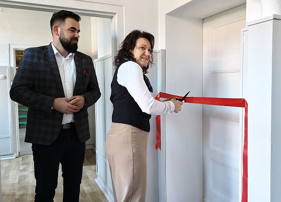 Otwarcie pomieszczenia APKI w