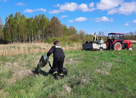 Sprzątanie Rzeki Łeby 2025