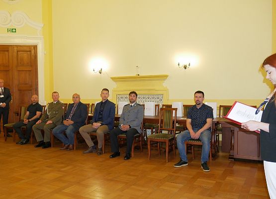 Uroczystość wręczenia