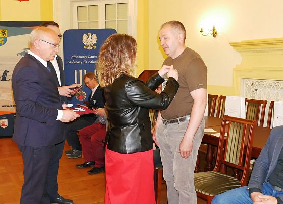 Uroczystość wręczenia