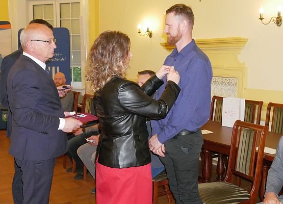 Uroczystość wręczenia