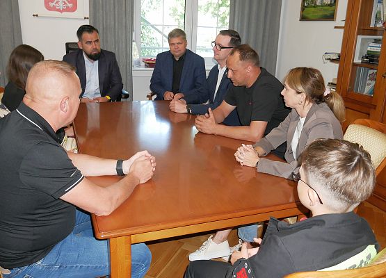 Spotkanie starosty z