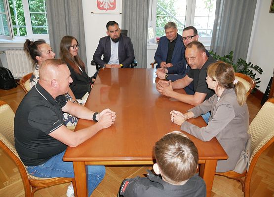 Spotkanie starosty z