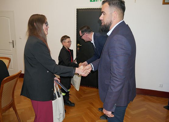 Spotkanie starosty z