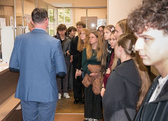 Wizyta młodzieży z SLO w