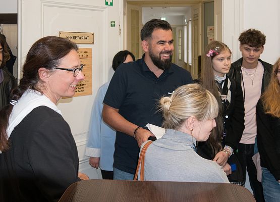 Wizyta młodzieży z SLO w