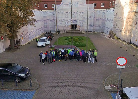 Start do "Rajdu Pamięci