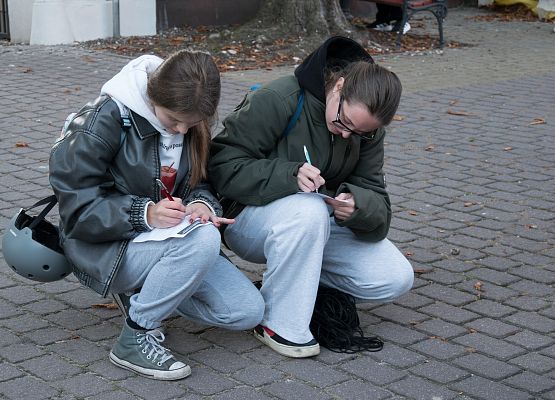 Start do "Rajdu Pamięci