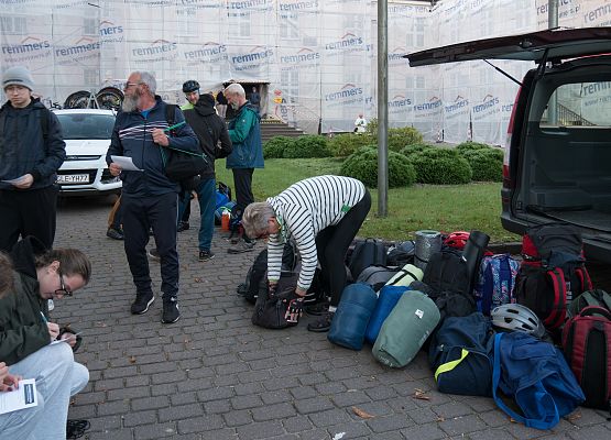 Start do "Rajdu Pamięci