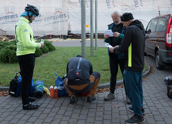 Start do "Rajdu Pamięci