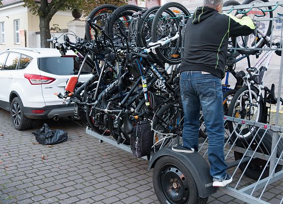 Start do "Rajdu Pamięci