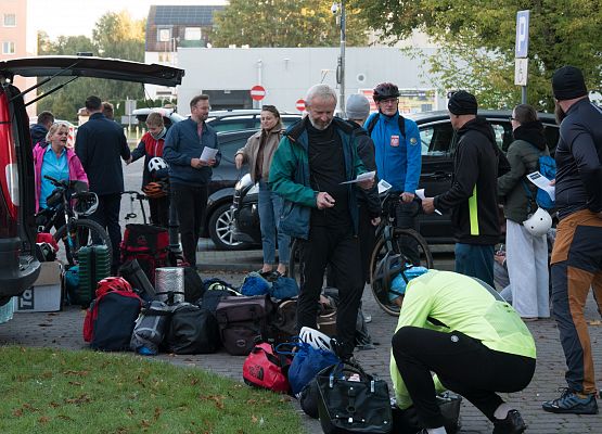 Start do "Rajdu Pamięci