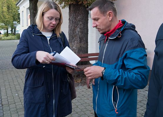 Start do "Rajdu Pamięci