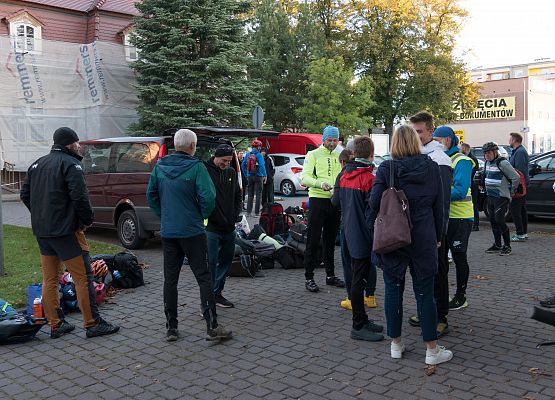 Start do "Rajdu Pamięci