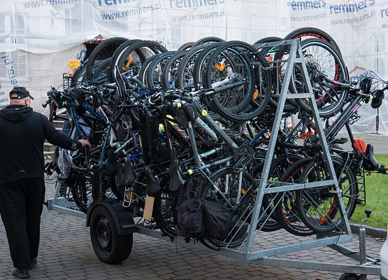 Start do "Rajdu Pamięci