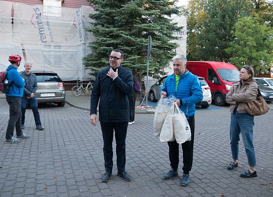 Start do "Rajdu Pamięci