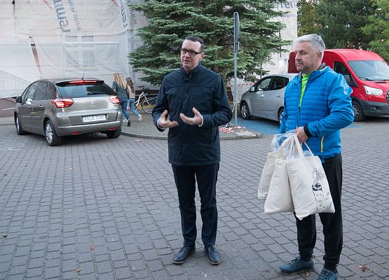 Start do "Rajdu Pamięci