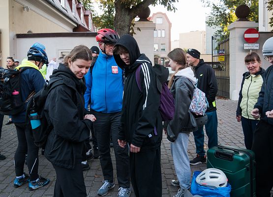 Start do "Rajdu Pamięci