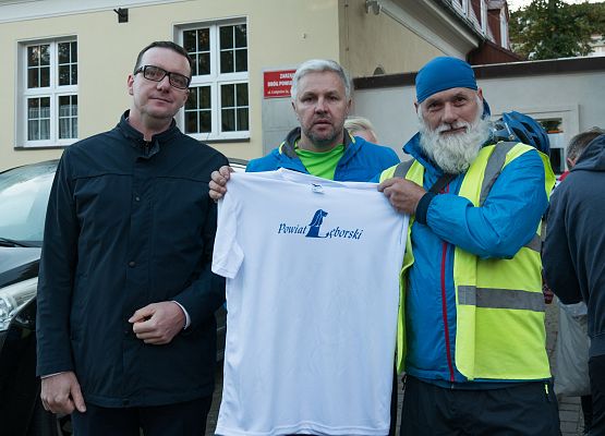 Start do "Rajdu Pamięci