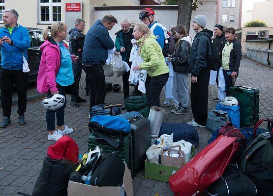 Start do "Rajdu Pamięci