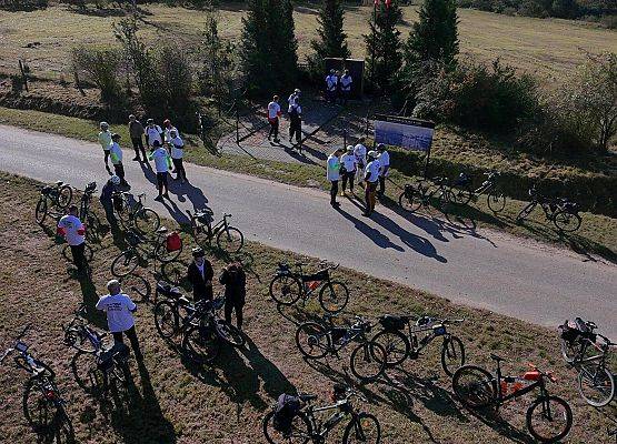 Kadry z trasy Rajdu Pamięci