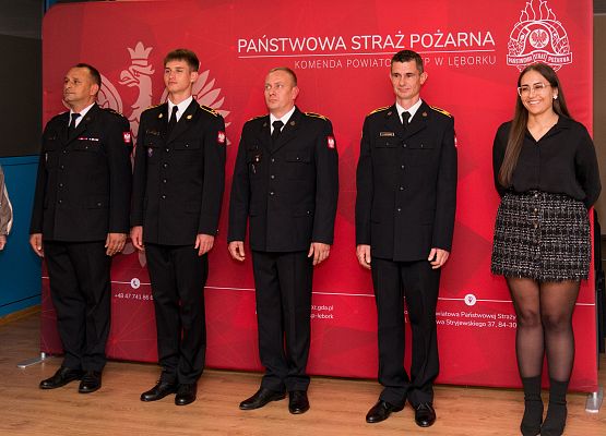 Starosta wyróżnił strażaków